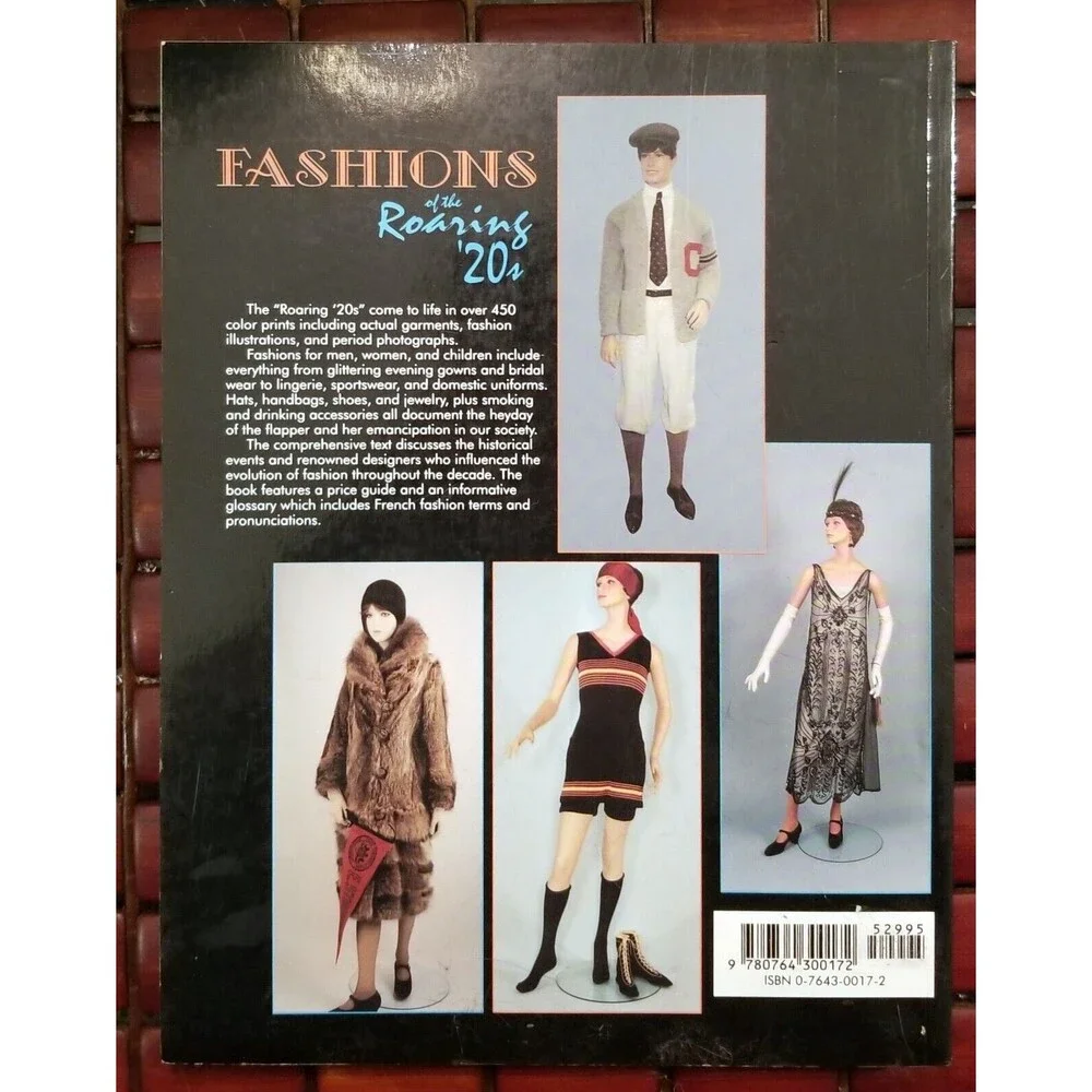 Fashions of the Roaring '20s by Ellie Laubner 1997 Paperback